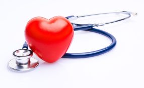 stethoscope and red heart